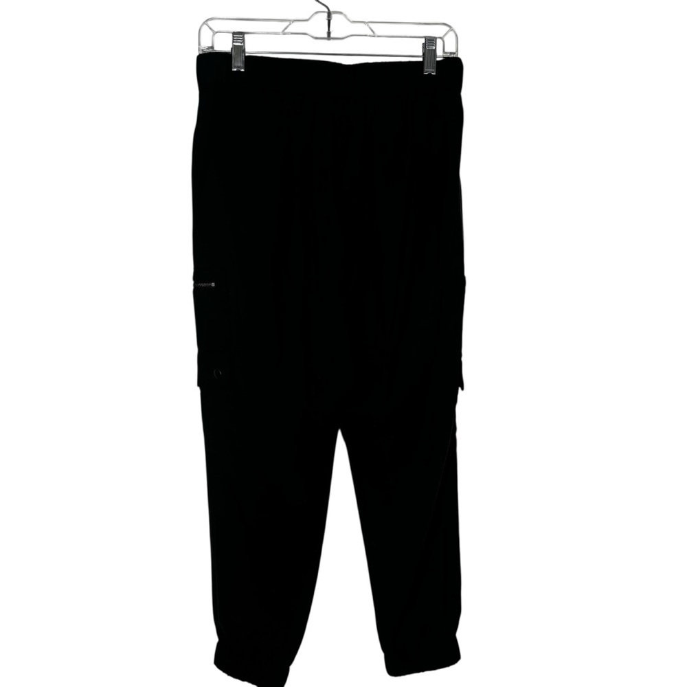 Banana Republic Women's Black Tencel Cargo Joggers Size Small Petite - Picture 4 of 12